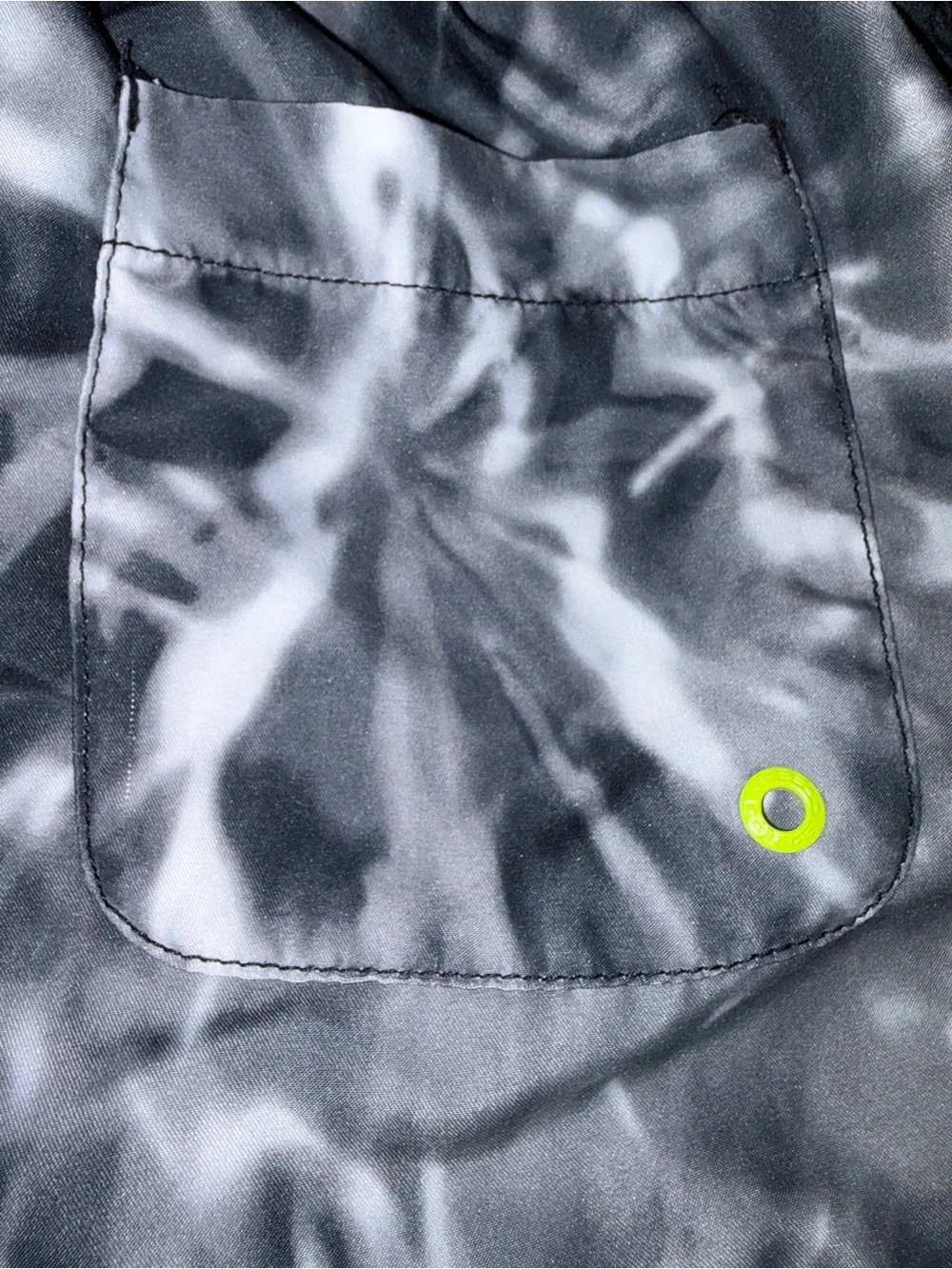 Speedo Boys Black & Gray Tie-Dye Swim Shorts